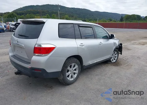 2012 Toyota Highlander z USA, uszkodzony, nr VIN 5TDZA3EHXCS019953